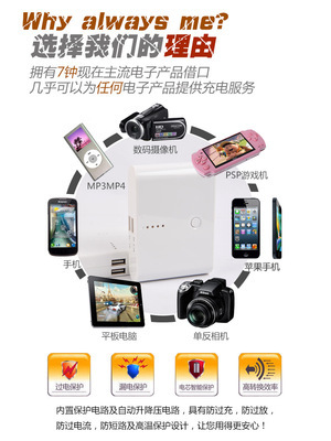 【工廠直供】誠招代理批發商 6節大容量移動電源，品質實力，共創財富